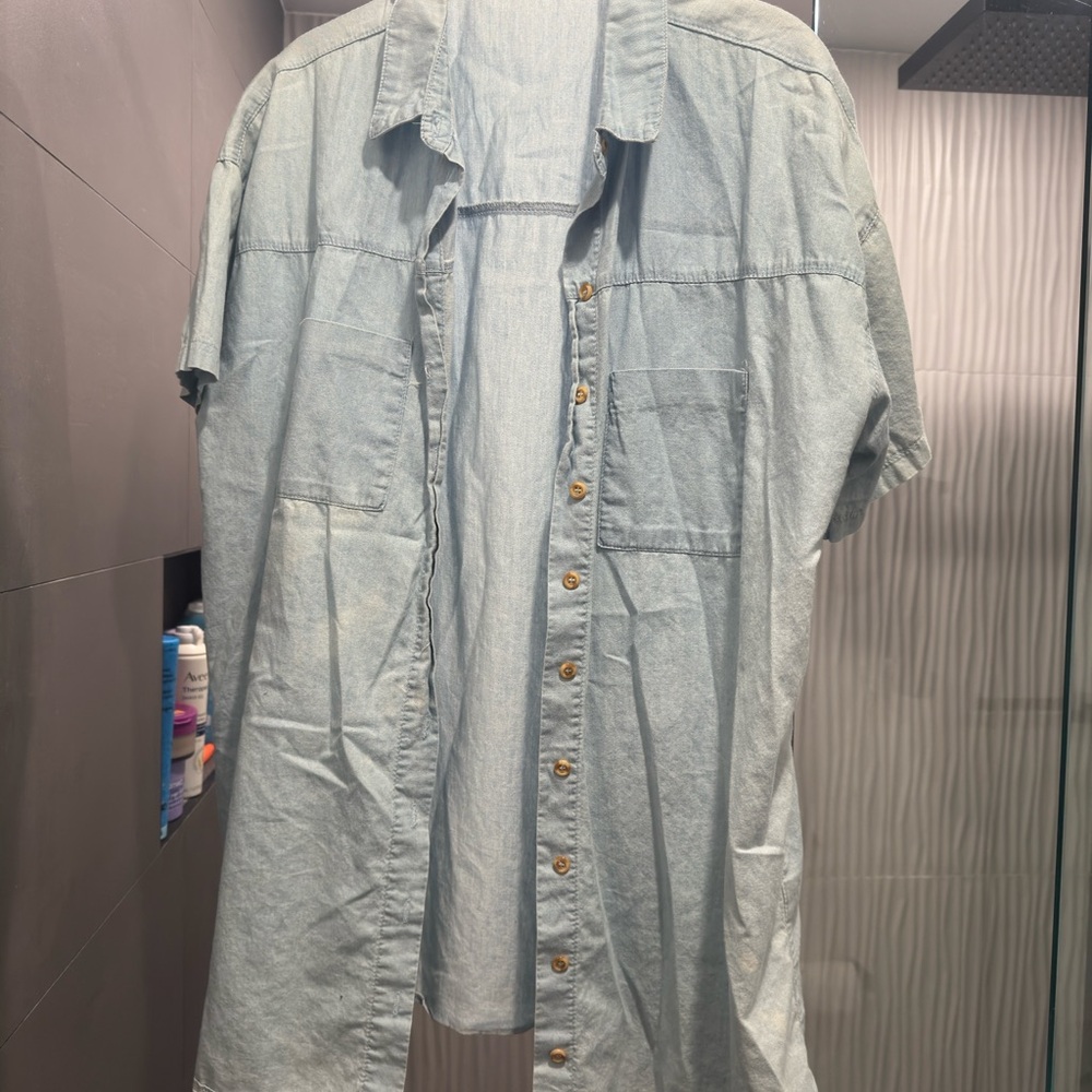 Light Blue Denim Shirt